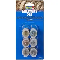 Revell Militærkjøretøysett akryl aqua-farge 6x5 ml