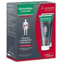 Somatoline Cosmetic Mann Midje & Mage Reduserende Intensivt Sett 2xcosmetic 250ml