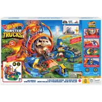 Hot Wheels Bilbane m. Lyd/Lys - 57 cm - Monster Trucks T-Rex Vol - - OneSize - Bilbane