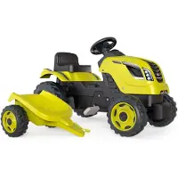 Smoby Traktor Farmer Xl Med Tilhenger