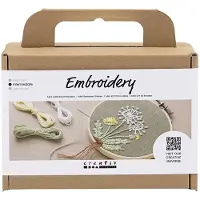 Creativ Company Minisett For Broderi Middels Nivå