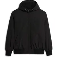 Superdry for man. M5011876A Surplus bomber jacket black (XL), Casual, Polyester, Long sleeve