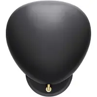 Gubi Cobra designer-vegglampe, svart