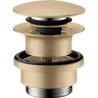 Hansgrohe Bundventil Push-Open 11/4'' børst bronze