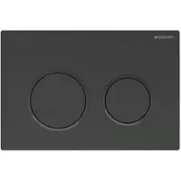 Geberit Betjeningsplade Omega20 matsort/sort