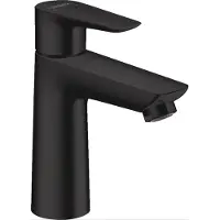 Hansgrohe Talis E 1-grebs håndvaskarmatur 110 uden bundventil, mat sort