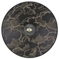 Market Set Gatsby vegglampe kumo svart Ø 40 cm