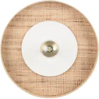 Market Set Portinatx vegglampe hvit, Ø50cm