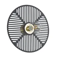 Market Set Waterlily vegglampe svart