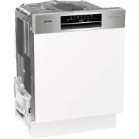 Gorenje GS642E90X, Frittstående, Full størrelse (60 cm), Sølv, Sort, Berøringskontroll, Rustfritt stål