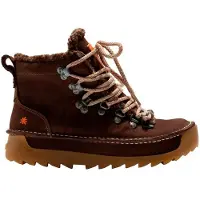 Art unisex. 106151112003_012 Leather Booties 0615 Skyline brown (42), 1 to 3 cm, Laces, Casual