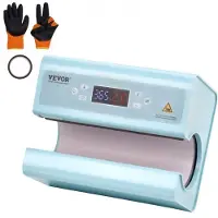 Vevor Auto Tumbler Heat Press Machine 11-30oz Sublimasjonskrus Heat Press Blue