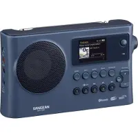 Sangean Fusion WFR-28BT - Personlig radio - 3 watt - mørk blå