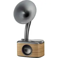 Sangean Bordradio CP-100D Gramophone DAB+, FM Touchscreen, genopladelig Træ