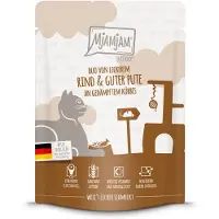 MjAMjAM Økonomipakke Quetschie 24 x 300 g - Storfe & kalkun