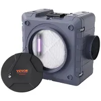 Vevor luftrenser med 3-trinns stabelbar negativ luftmaskin med 800 CFM