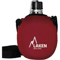 Laken Aluminium Feldflaske Med Neoprentrekk Og Skulderstropp 1l
