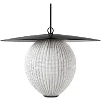 Gubi Satellite pendellampe Ø 22 cm, kremhvit