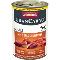 Animonda GranCarno Økonomipakke Original Adult 12 x 400 g - Fjærkrehjerter