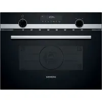 Siemens CM585AGS1 iQ500 innbyggingsmikro 44 L 3350 W, svart/rustfritt stål