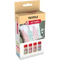 Talens Art Creation Textile set Pastel | 4 x 50 ml