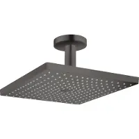 Hansgrohe Raindance E300 hovedbruser til loft, børstet sort krom