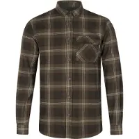 Seeland Glen Flannel Shirt Men Pine Green Check XL