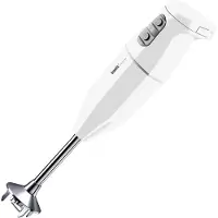 Bamix Cordless PLUS, Stav Mikser, 200 W, Rustfritt stål, Hvit