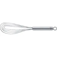 Rösle Whisk flat 27 cm Steel