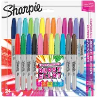 Sharpie Color Burst Permanent Markører 24 Enheter