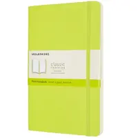 Moleskine Classic Hard Linjeret Large Lemon Green