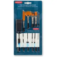 Derwent Techniques Brushes - 6stk special pensler