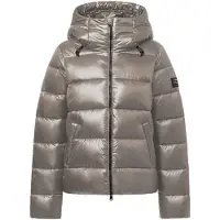 Ecoalf for woman. MCWGAJKHIMAL0165W24-055 Himalaya brown coat (M), Casual, Long sleeve, Recycled Polister, Sustainable