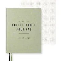 Adlibris Coffe Table Journal Clean 25,5 x 20 cm Green Leaf 256 sider Paperstyle