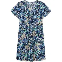 Pepe Jeans for girl. PG951655 Odelia dress blue (14Años= 164cm), Casual, Viscose, Short sleeve, children's fashion
