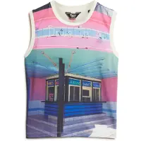 Superdry Sub Print Ermeløs T-skjorte