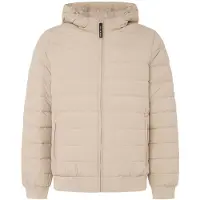 Pepe Jeans for man. PM403026 Tomek beige jacket beige (L), Casual, Polyester