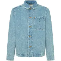 Pepe Jeans for man. PM402994 Jacket Elson blue (M), Casual, Cotton, Sustainable