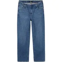 LMTD Jeans - NlfKimnolin - Bred - Medium+ Blue Denim - - 12 år (152) - Jeans