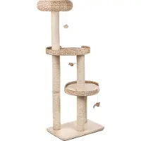 Zooplus Exclusive Klorestativ Natural Home III - Beige