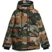 Superdry for man. MS110178A Ultimate Rescue Jacket green (XL), Casual, Sport, Camouflage, Snow, Recycled Polister, Sustainable