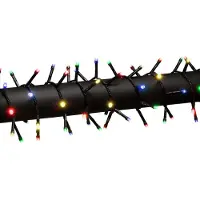 Konstsmide 3871-500, 1500 lamper, LED, Multi, 0,8 lm, Inne/Ute, Sort