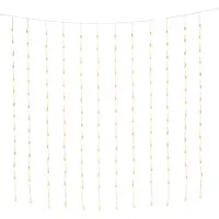 Konstsmide Curtain, Kjede, Gjennomsiktig, Plast, Universell, IP44, 400 ampuller