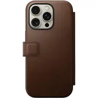 Nomad Modern Leather Folio Iphone 16 Pro Telefondeksel
