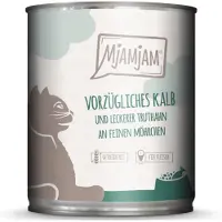 MjAMjAM 6 x 800 g - fremragende kalv & lekker kalkun med fine gulrøtter