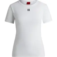 HUGO Deloris 10258222 Red Kortarmet T-skjorte
