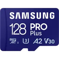 Samsung PRO Plus microSDXC-minnekort 128 GB MB-MD128SA UHS-I U3 A2 V30