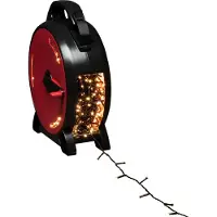 Konstsmide 3838-107, Kjede, Sort, Rød, Plast, IP44, Sort, 800 ampuller