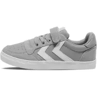 Hummel Sko - Slimmer Stadil Leather Low Jr. - Alloy - - 30 - Sko
