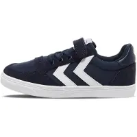 Hummel Sko - HMLSlimmer Stadil Low Jr - Dress Blue - - 28 - Sko